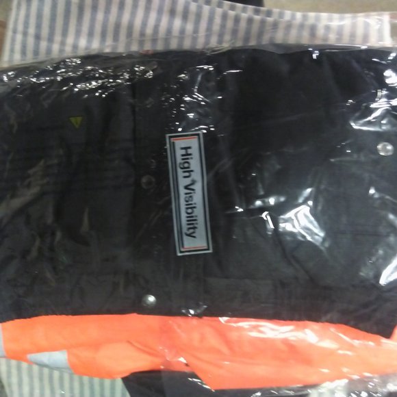 Kishigo JS131 Ripstop Bomber Jacket - Orange - Picture 2 of 5